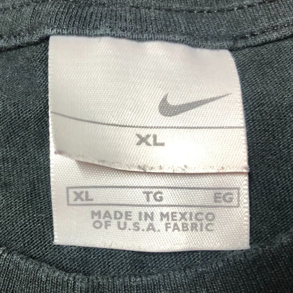 2000s Nike Center Check Essentials Basic Black Vi… - image 4